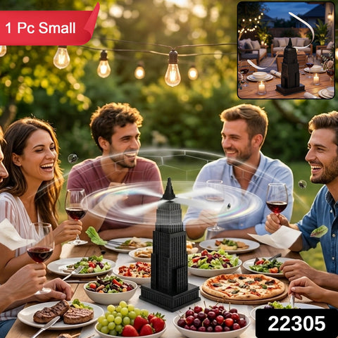 HerFind FlyGuard™ — Retractable Fly Repellent Fan